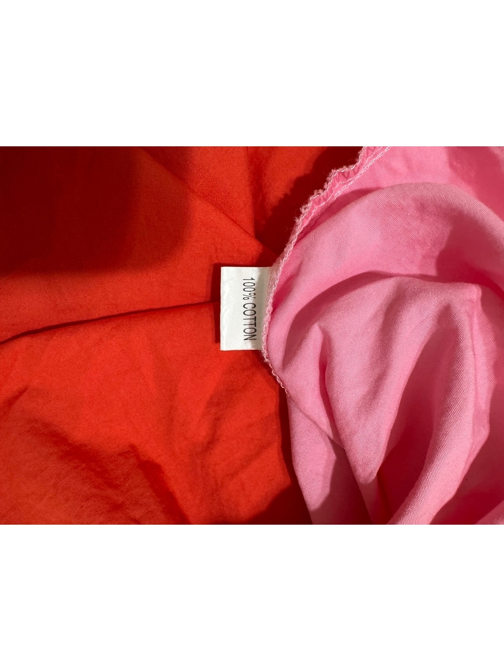 Dress Up Colorblock Button-Up Blouse with Ruffled‎ Sleeves - Picture 6 of 7